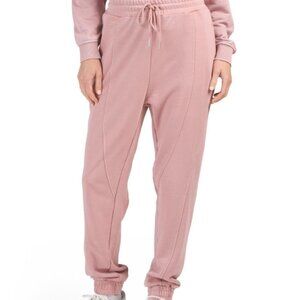 7 for All Mankind Womens French Terry Seamed Joggers Medium